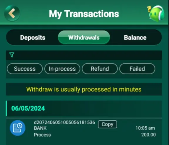 BET 213 APP WITHDRAWAL PROOF OFFICIAL