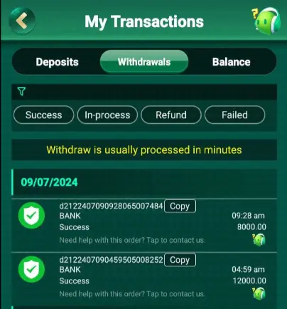 Z 101 PAYMENT PROOF OFFICIAL