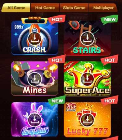 WINNER CLUB 777 ALL GAME LIST OFFICIAL
